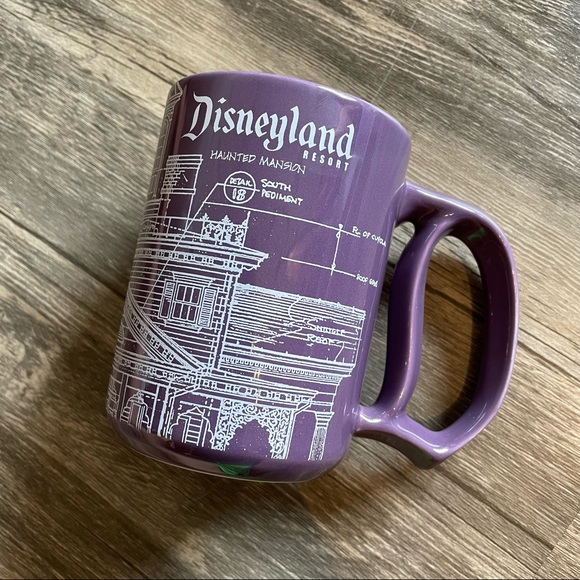 Disneyland Haunted Mansion Blueprint t Mug - Picture 1 of 6